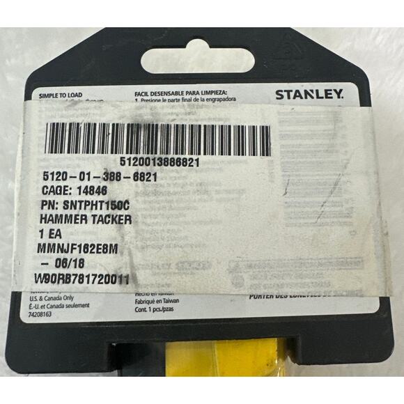 STANLEY Heavy Duty PHT150 Hammer Tacker - Picture 2 of 5